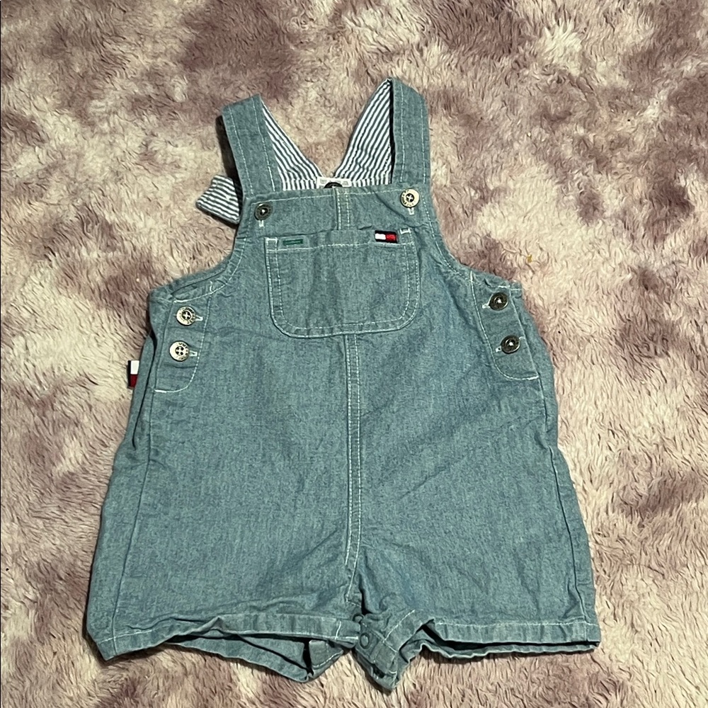 Vintage Tommy Hilfiger Denim Shortalls